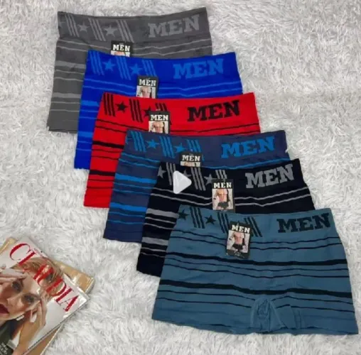 Cuecas Boxer sem costura ( P.M,G,GG) 03 por 20,00