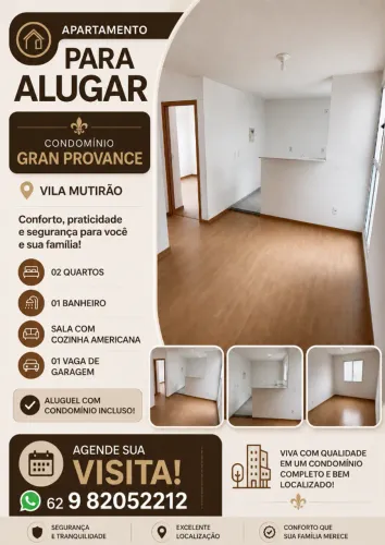 Aluguel Apartamento Condomínio Gran Provance
