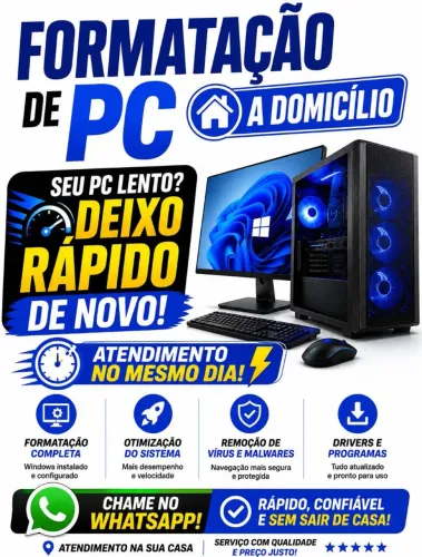 Formatação A Domicílio