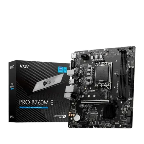 Placa Mae MSI Pro B760m E DDR4 LGA1700