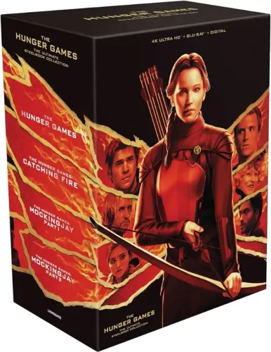 The Hunger Games: 4-Film Collection (4K Ultra HD + Blu-ray)