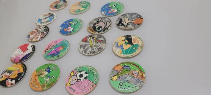 Tazos antigos variados