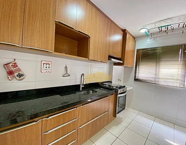 Apartamento com 2 dormitórios para alugar, 48 m² por R$ 1.517,00/mês - Parque Mãe Preta -