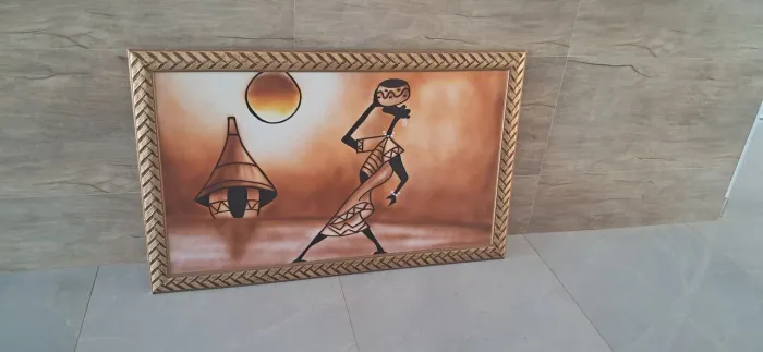 Quadro pintada a mão 