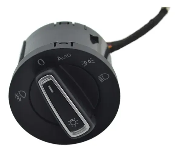 Botão Chave Luz Farol Painel Volkswagen Polo 2018 Original