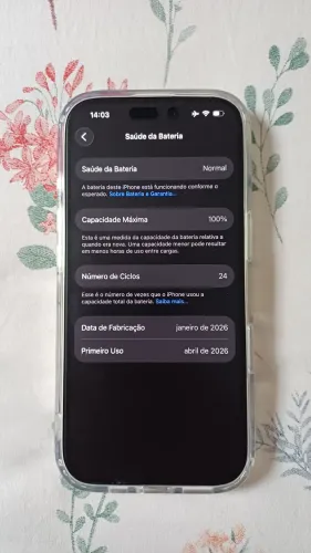 IPhone 17 NF 2 meses 256gb branco 