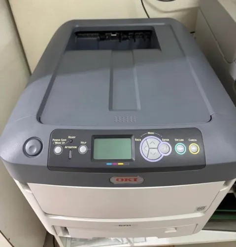 Impressora Oki C711WT Tonner Branco