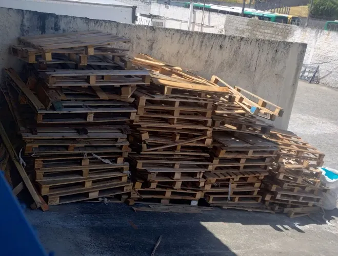 Paletes para doação 