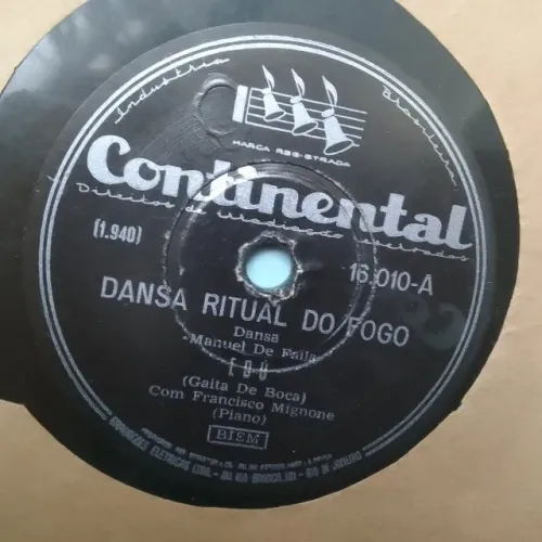 78 RPM, EDU (Gaita de Boca), Victor Mignone (Piano), R$120,00