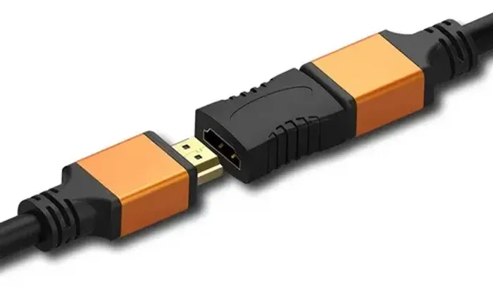 Adaptador Emenda Hdmi Femea Alongar Cabo Prolongador Junção