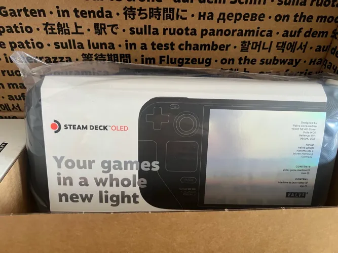 Steam deck OLED semi novo com garantia. Recebo seu console na troca.
