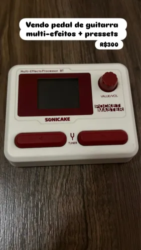 Pedaleira - Pocket master multi effects