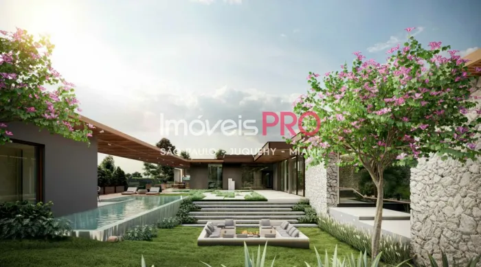 Sofisticada e moderna residência com 2.366,00m² 07 suítes, e 08 vagas no Tamboré