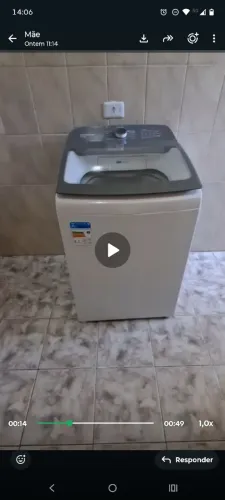 Geladeira Brastemp 13kg. Nova, nunca foi usada, com nota fiscal e garantia