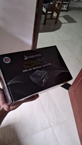 Fonte Rise Mode Zeus 500w nunca usada