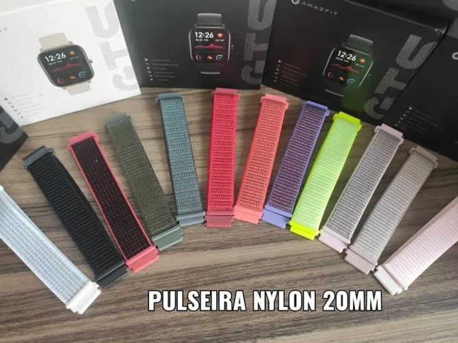 Pulseira de Nylon para Amazfit Bip U