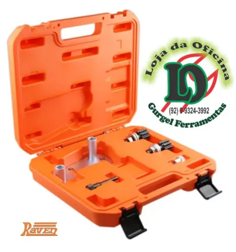 Conjunto de Ferramentas para troca da Correia Dentada Linha Renault - RAVEN-151501