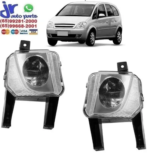 Par Farol de Milha Meriva 03 04 05 2006 2007 2008 2009 2010 2011 2012 Auxiliar Neblina 