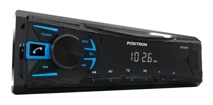 Som automotivo Pósitron SP2230BT com USB e bluetooth
