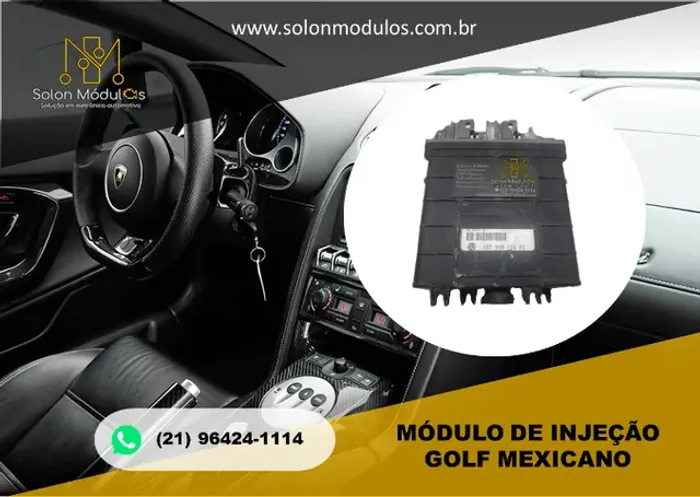 Módulo de injeção golf mexicano