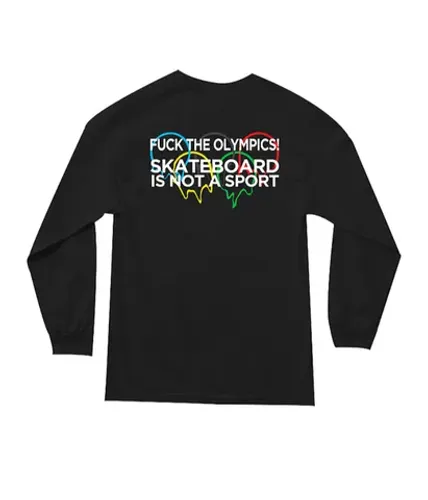 Camiseta Manga Longa Fuck the Olympics!