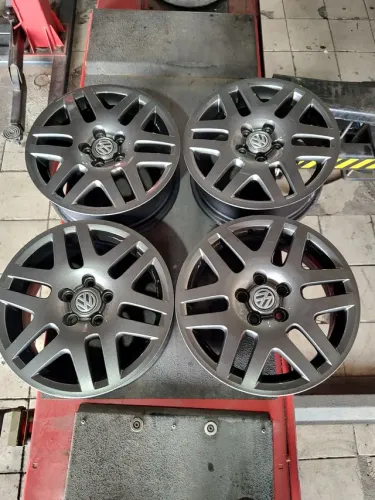 Aro 15 revitalizadas semi novas em 10 x sem juros furacão 5x100 original do polo