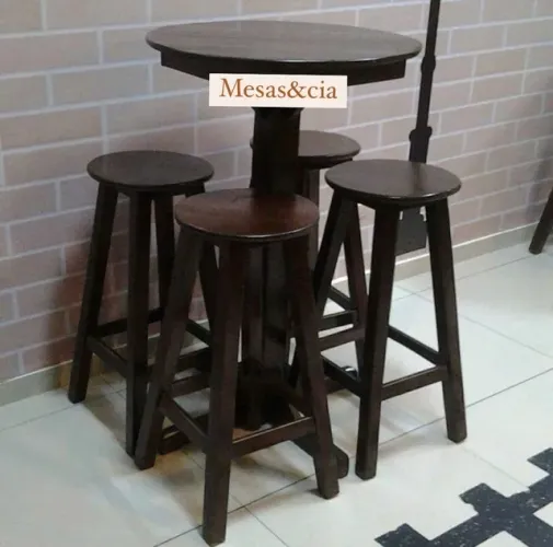 Mesas e cadeiras de bar | móveis 