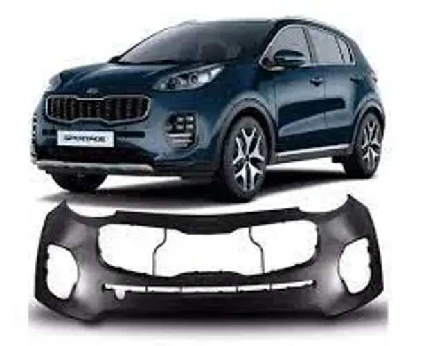 parachoque dianteiro sportage 2017/2019 com furo sensor