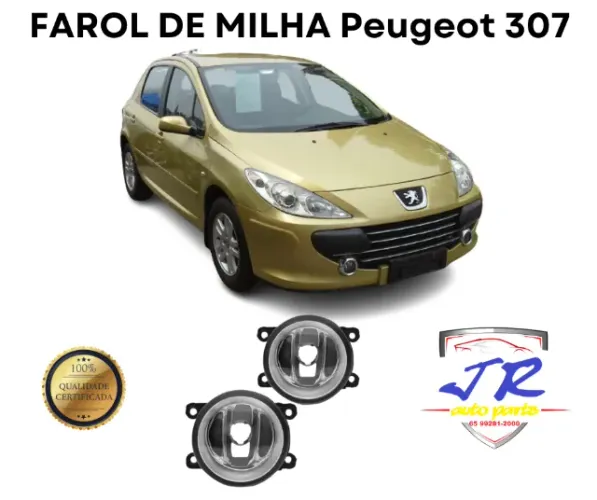 Farol Milha Peugeot 307 2014