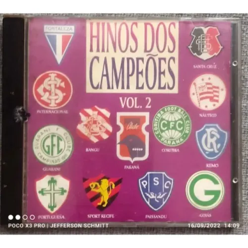 CD Hino dos Campeões Vol. 2