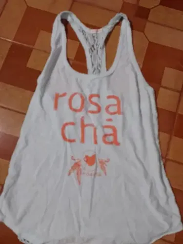 Blusa rosa chá 