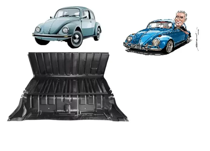 Lataria Assoalho traseiro Chiqueirinho Fusca 