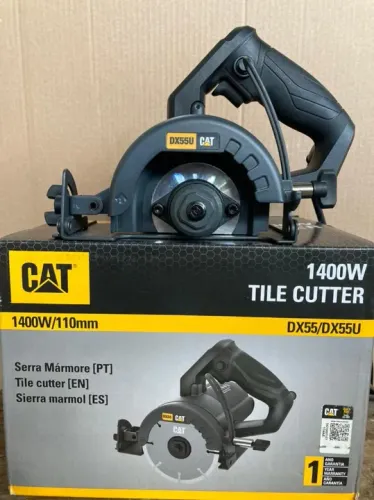 Serra Mármore CAT 1400W Corte 45/90Graus Profissional