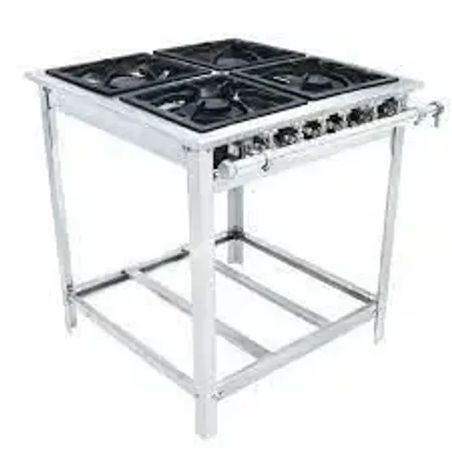  Fogão industrial extra inox 4 bocas 30x30 - Guilherme