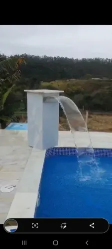bordas, pisos e cascata de piscina direto da jazida em diversas medidas