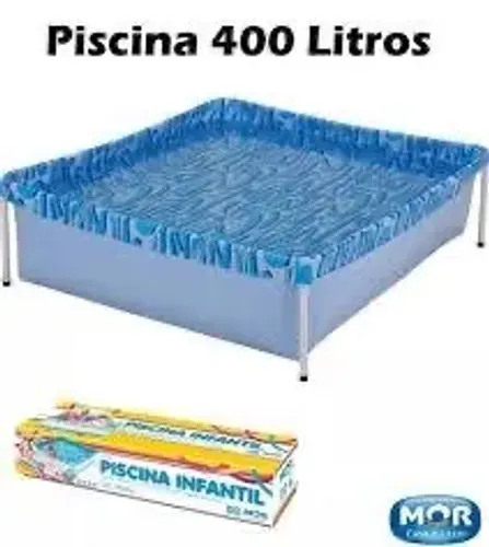 Piscina de 400 litros ferro