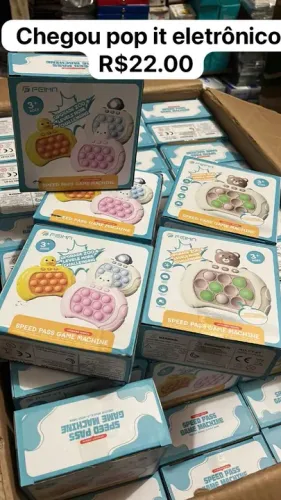 Pop It Eletrônico - Brinquedo Divertido e Educativo de apertar
