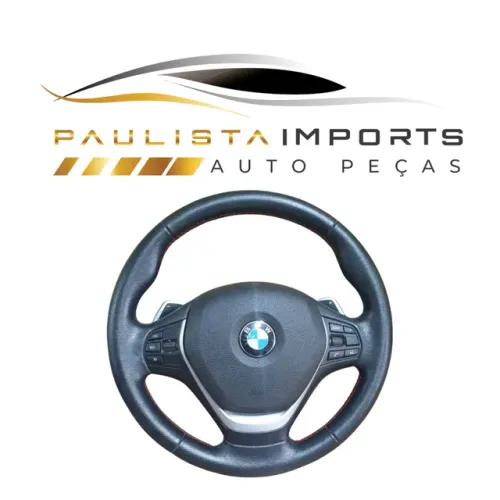 Volante Bmw 320 328 2013 2014 2015 2016 2017 ( Paddle Shifit Borboleta