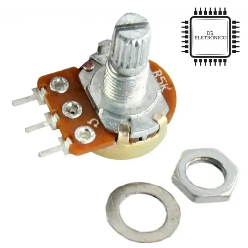 Potenciômetro Linear 5K Ohm (5000?)