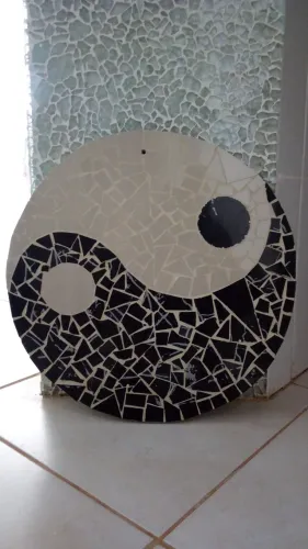 Mandala em porcelanato