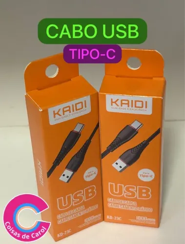 Cabo USB para Celular Tipo-C