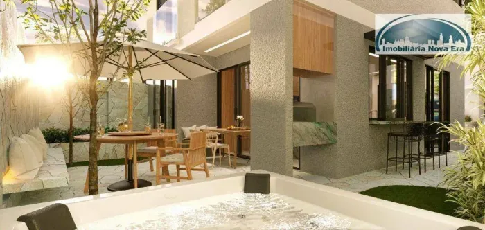 Casa com 3 dormitórios à venda, 140 m² por R$ 1.230.000,00 - Condomínio Villaggio Santa An