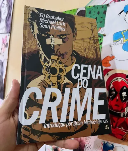 Cena do Crime edição lacrada Ed. Brubaker Michael Lark - Sean Phillips