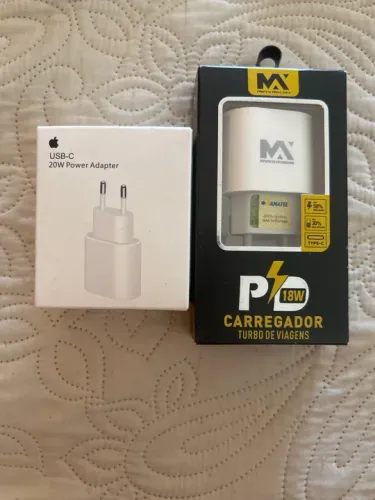 Carregador Turbo 18W PD para Celular - Viagem