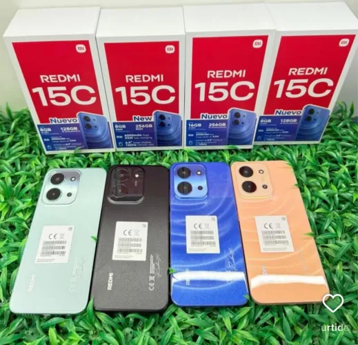 Xiaomi 15C 4G 256GB 08GB RAM Novo Lacrado Entregamos Grátis Capa Película 