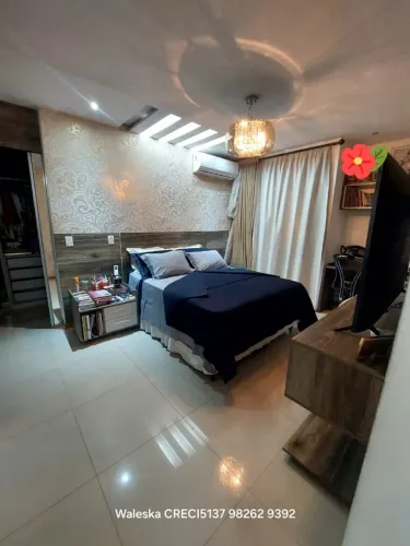 Finissimo Acabamento e 100% Mobiliado c/ 4 Qts sendo 2 Suítes no Condominio Rubi
