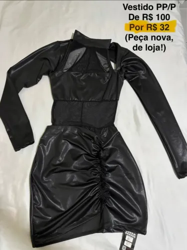 Vestido preto PP/P