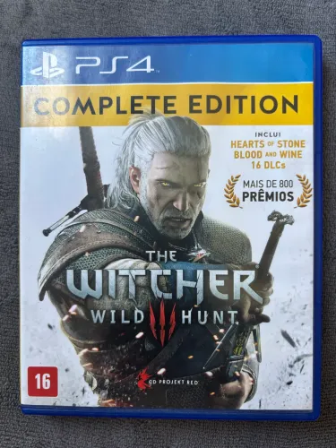 Jogo PS4 - The Witcher 3: Wild Hunt (Complete Edition)