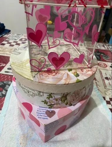 3 caixas para decoração