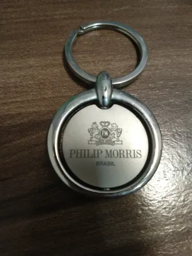 Chaveiro Comemorativo Philip Morris Brasil 40 anos